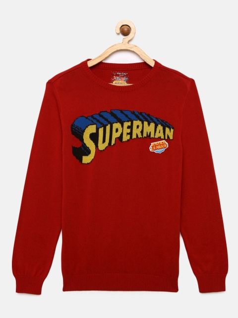 

Allen Solly Junior Boys Red Printed Sweater