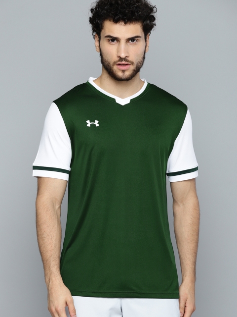 

UNDER ARMOUR Men Green Maquina 2.0 Solid Soccer Jersey