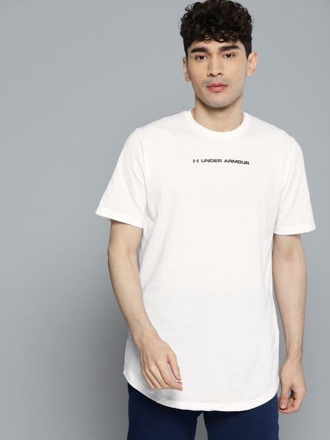 

UNDER ARMOUR Men White Shaped Graphic T-shirt