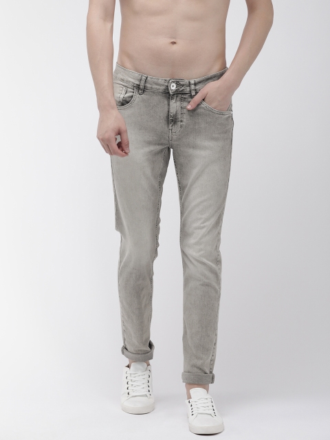 

Flying Machine Men Grey Jackson Skinny Fit Low-Rise Clean Look Stretchable Jeans