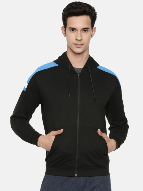 

Proline Active Men Black Pro-Dry Solid Hooded Sweatshirt