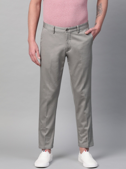 

Allen Solly Sport Men Grey Slim Fit Solid Regular Trousers