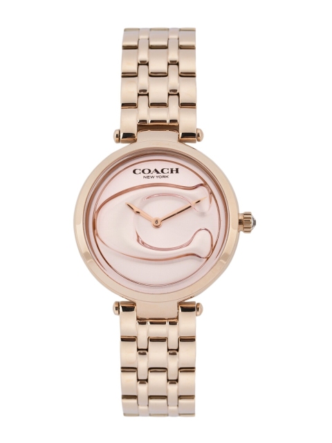 

Coach Women Pink Analogue Watch CO14503234W