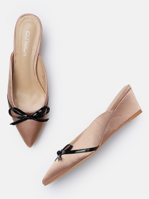 

CORSICA Women Pink Solid Mules