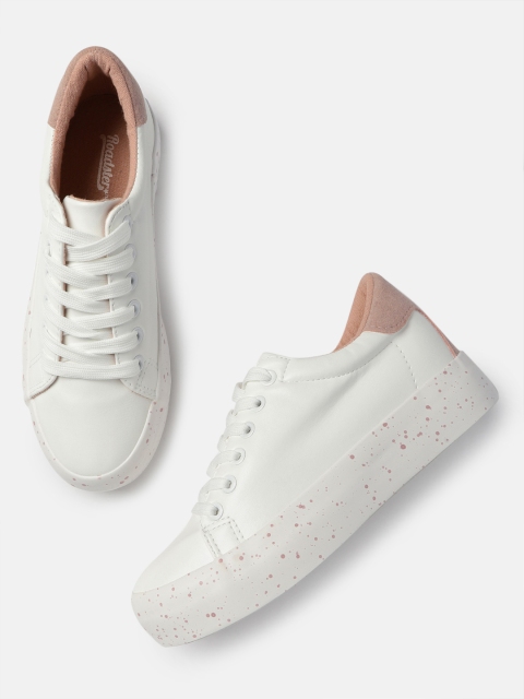 

Roadster Women White Sneakers