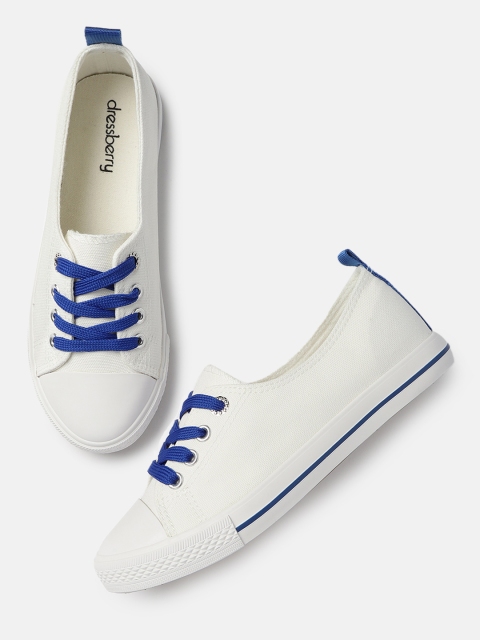 

DressBerry Women White Sneakers