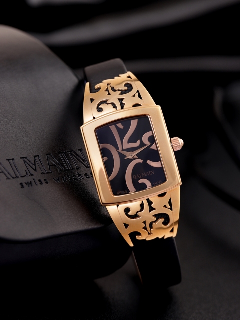 

Balmain ERIA ARABESQUES Women Black Swiss Made Analogue Watch B33793265