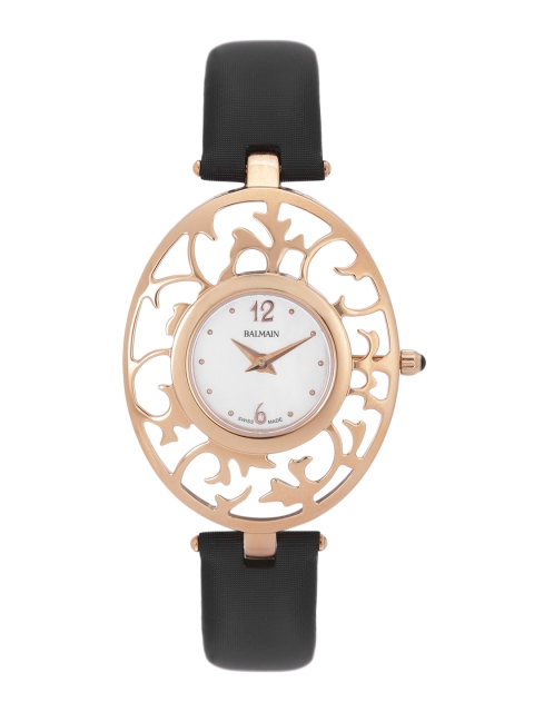 

Balmain ARABESQUES BIJOU Women White Swiss Made Mother of Pearl Analogue Watch B30793284