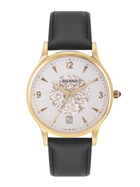

Balmain Men Silver-Toned Swiss Made Analogue Watch B29803214