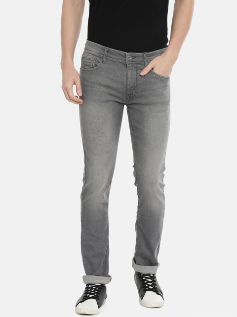 

Pepe Jeans Men Grey Vapour Slim Fit Low-Rise Clean Look Stretchable Jeans