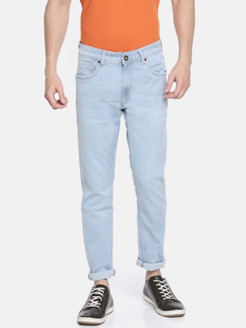 

Pepe Jeans Men Blue Beat Shrek Slim Fit Low-Rise Clean Look Stretchable Jeans