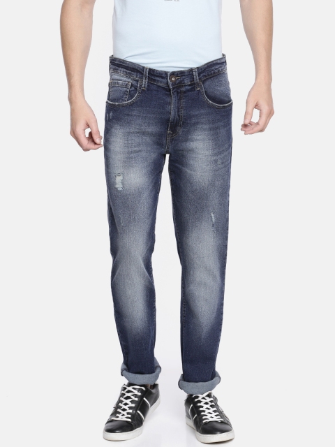 

Pepe Jeans Men Blue Vapour Slim Fit Low-Rise Clean Look Stretchable Jeans