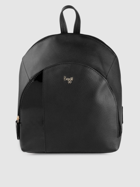 

Baggit Women Black Solid Backpack