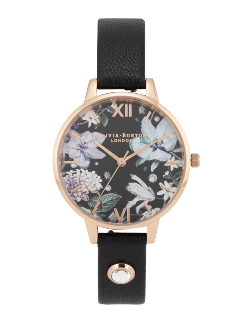 

OLIVIA BURTON LONDON Women Black Analogue Watch OB16BF23W