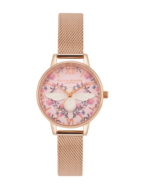 

OLIVIA BURTON LONDON Women Pink Analogue Watch OB16AM166W