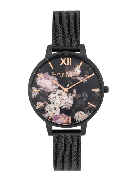 

OLIVIA BURTON LONDON Women Black Analogue Watch