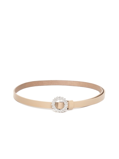 

DressBerry Women Beige Solid Belt