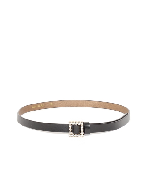 

DressBerry Women Black Solid Belt