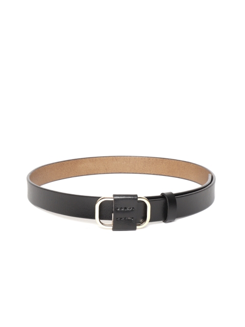 

DressBerry Women Black Solid Slim Belt