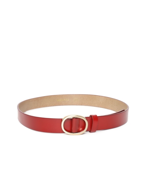 

DressBerry Women Red Solid Belt