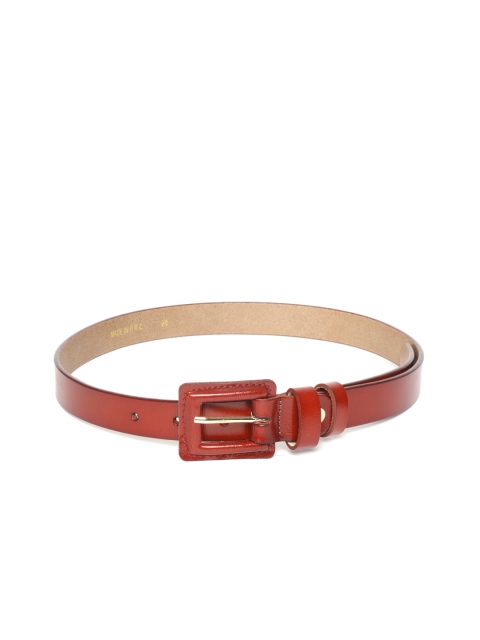 

DressBerry Women Red Solid Belt