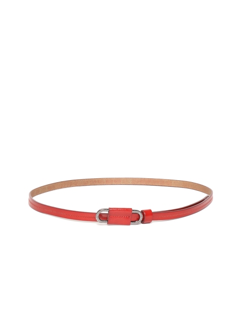 

DressBerry Women Red Solid Belt