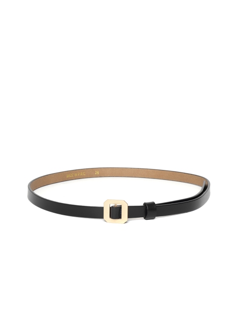 

DressBerry Women Navy Blue Solid Slim Belt