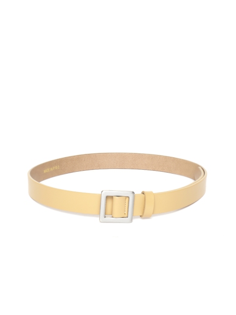 

DressBerry Women Beige Solid Belt