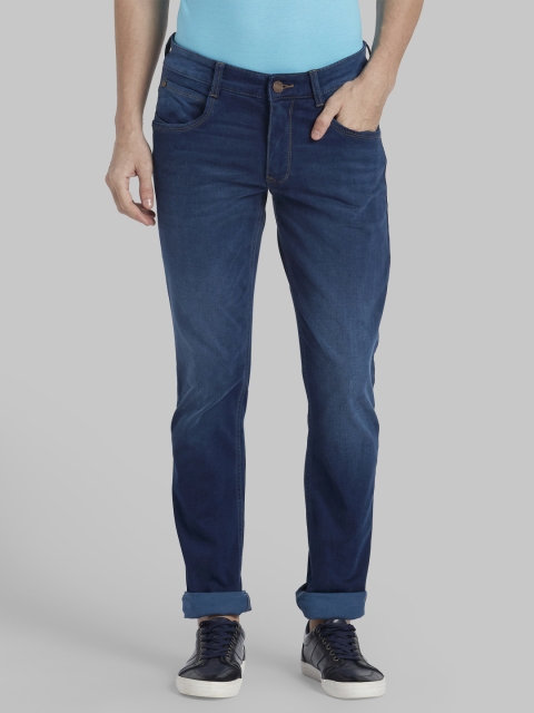 

Parx Men Blue Regular Fit Mid-Rise Clean Look Jeans