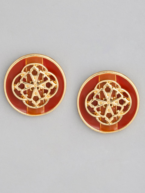 

Accessorize Red Circular Studs