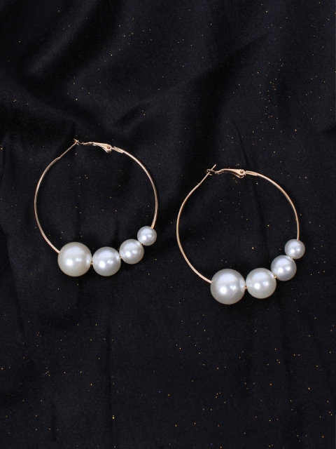 

Ayesha Gold-Toned Circular Hoop Earrings