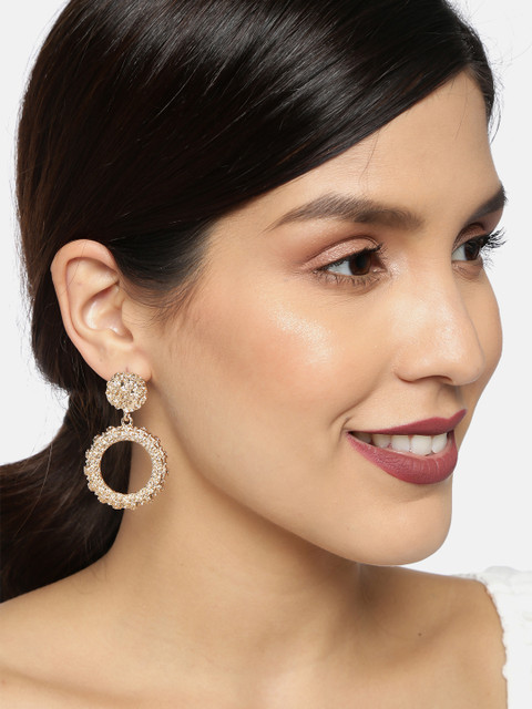 

Ayesha Gold-Plated Classic Drop Earrings