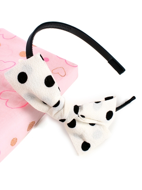 

Ayesha Women White Printed Hairband