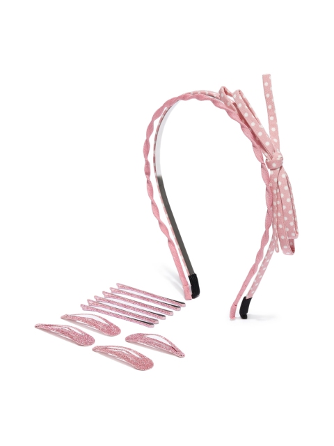 

Ayesha Pink Embellished Hair Accessory Set