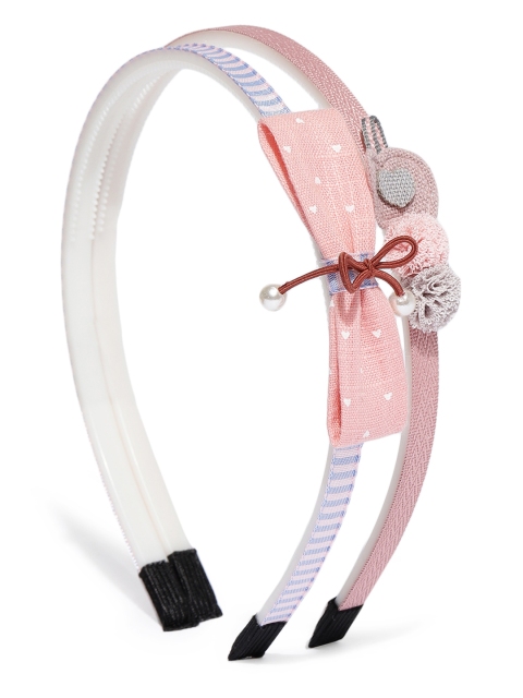 

lil' star Girls Pink & Blue Set of 2 Embellished Hairbands