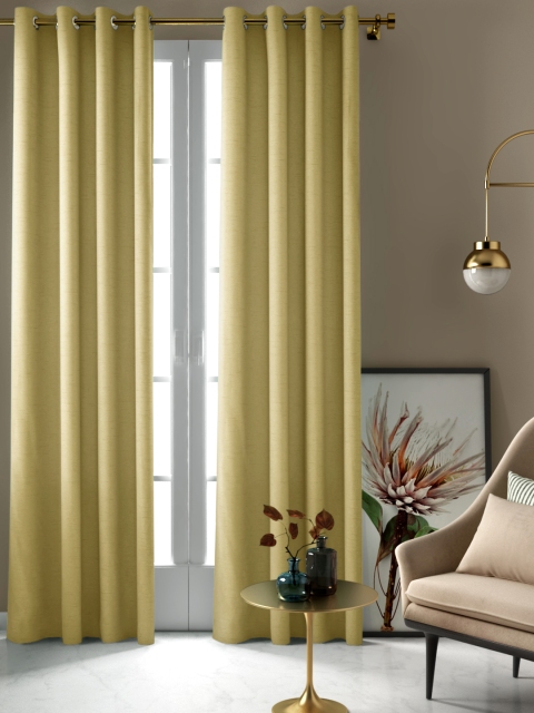 

Aura Green Single Door Curtain