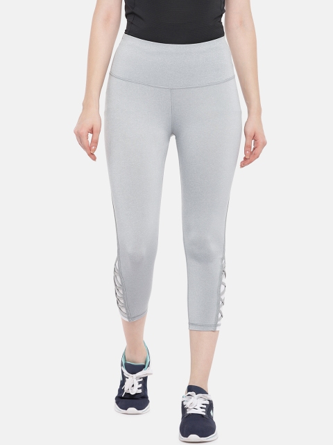 

ARX Active Women Grey Solid X-Dri Moisture Wicking Tights