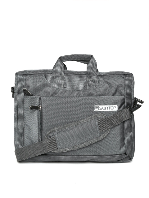 

Suntop Unisex Grey Laptop Bag