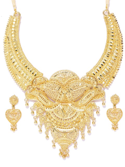 

YouBella Gold-Plated Jewellery Set