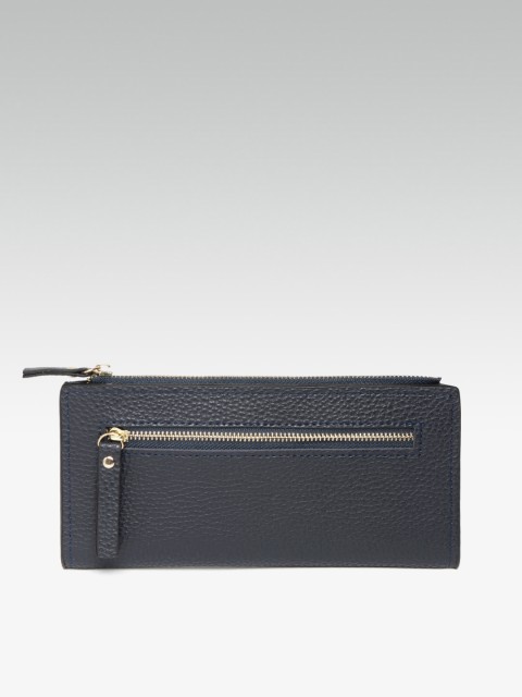 

20Dresses Women Navy Blue Solid Zip Around Wallet