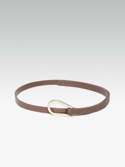 

20Dresses Women Brown Solid Belt