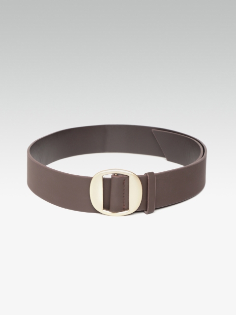 

20Dresses Women Brown Solid Belt