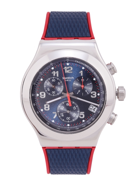 

Swatch Irony Men Navy Blue Analogue watch YVS452