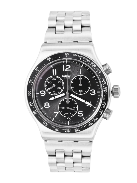 

Swatch Irony Men Black Analogue watch YVS465G