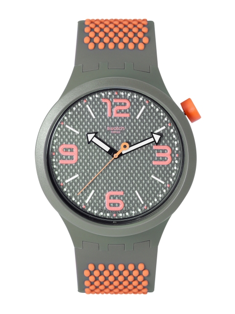 

Swatch SwatchBigBold Unisex Grey Water Resistant Analogue Watch SO27M101