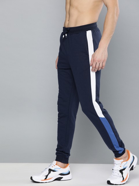 

Harvard Men Navy Blue Solid Joggers