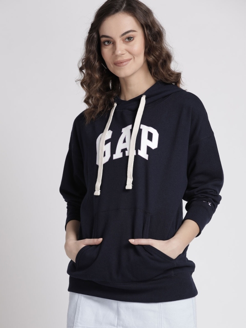 

GAP Women Logo tunic Sweatshirt, Navy blue