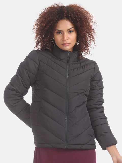 

GAP Women Black Solid Lightweight Padded Jacket