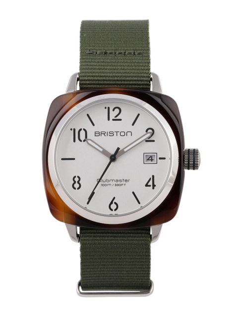

BRISTON Men White CLUBMASTER CLASSIC Analogue Watch 16240.SA.T.2.NGA