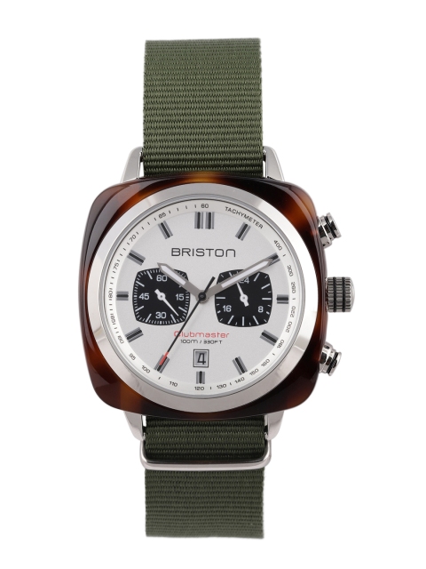 

BRISTON Men White CLUBMASTER SPORT Analogue Watch 17142.SA.TS.2.NGA